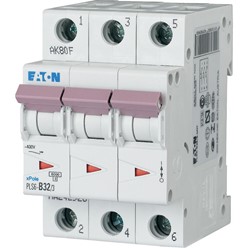 Installatie-automaat (MCB) PLS6, 32A, 3P, B-kar., 6ka